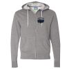 Unisex Lightweight Full-Zip Hooded Sweatshirt Thumbnail