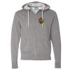 Unisex Lightweight Full-Zip Hooded Sweatshirt Thumbnail