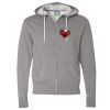 Unisex Lightweight Full-Zip Hooded Sweatshirt Thumbnail