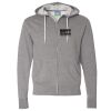 Unisex Lightweight Full-Zip Hooded Sweatshirt Thumbnail