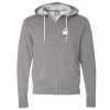Unisex Lightweight Full-Zip Hooded Sweatshirt Thumbnail