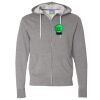 Unisex Lightweight Full-Zip Hooded Sweatshirt Thumbnail