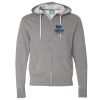 Unisex Lightweight Full-Zip Hooded Sweatshirt Thumbnail