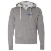 Unisex Lightweight Full-Zip Hooded Sweatshirt Thumbnail