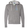 Unisex Lightweight Full-Zip Hooded Sweatshirt Thumbnail