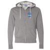 Unisex Lightweight Full-Zip Hooded Sweatshirt Thumbnail