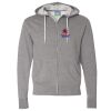 Unisex Lightweight Full-Zip Hooded Sweatshirt Thumbnail