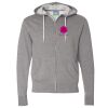 Unisex Lightweight Full-Zip Hooded Sweatshirt Thumbnail