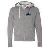 Unisex Lightweight Full-Zip Hooded Sweatshirt Thumbnail