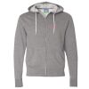 Unisex Lightweight Full-Zip Hooded Sweatshirt Thumbnail
