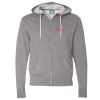 Unisex Lightweight Full-Zip Hooded Sweatshirt Thumbnail