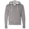 Unisex Lightweight Full-Zip Hooded Sweatshirt Thumbnail