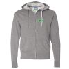 Unisex Lightweight Full-Zip Hooded Sweatshirt Thumbnail