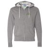 Unisex Lightweight Full-Zip Hooded Sweatshirt Thumbnail