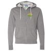 Unisex Lightweight Full-Zip Hooded Sweatshirt Thumbnail