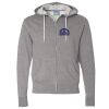 Unisex Lightweight Full-Zip Hooded Sweatshirt Thumbnail