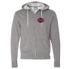 Unisex Lightweight Full-Zip Hooded Sweatshirt Thumbnail