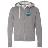 Unisex Lightweight Full-Zip Hooded Sweatshirt Thumbnail