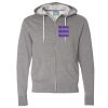 Unisex Lightweight Full-Zip Hooded Sweatshirt Thumbnail