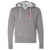 Unisex Lightweight Full-Zip Hooded Sweatshirt Thumbnail