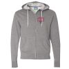 Unisex Lightweight Full-Zip Hooded Sweatshirt Thumbnail