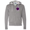 Unisex Lightweight Full-Zip Hooded Sweatshirt Thumbnail