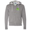 Unisex Lightweight Full-Zip Hooded Sweatshirt Thumbnail