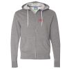 Unisex Lightweight Full-Zip Hooded Sweatshirt Thumbnail