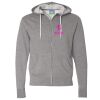 Unisex Lightweight Full-Zip Hooded Sweatshirt Thumbnail