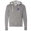 Unisex Lightweight Full-Zip Hooded Sweatshirt Thumbnail
