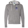 Unisex Lightweight Full-Zip Hooded Sweatshirt Thumbnail