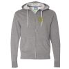Unisex Lightweight Full-Zip Hooded Sweatshirt Thumbnail