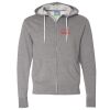 Unisex Lightweight Full-Zip Hooded Sweatshirt Thumbnail