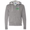 Unisex Lightweight Full-Zip Hooded Sweatshirt Thumbnail