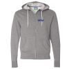 Unisex Lightweight Full-Zip Hooded Sweatshirt Thumbnail