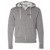 Unisex Lightweight Full-Zip Hooded Sweatshirt Thumbnail