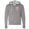 Unisex Lightweight Full-Zip Hooded Sweatshirt Thumbnail