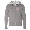 Unisex Lightweight Full-Zip Hooded Sweatshirt Thumbnail