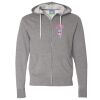 Unisex Lightweight Full-Zip Hooded Sweatshirt Thumbnail