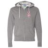 Unisex Lightweight Full-Zip Hooded Sweatshirt Thumbnail