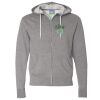 Unisex Lightweight Full-Zip Hooded Sweatshirt Thumbnail