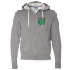 Unisex Lightweight Full-Zip Hooded Sweatshirt Thumbnail