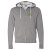 Unisex Lightweight Full-Zip Hooded Sweatshirt Thumbnail