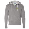 Unisex Lightweight Full-Zip Hooded Sweatshirt Thumbnail