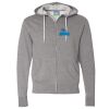 Unisex Lightweight Full-Zip Hooded Sweatshirt Thumbnail