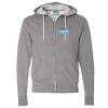 Unisex Lightweight Full-Zip Hooded Sweatshirt Thumbnail
