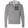 Unisex Lightweight Full-Zip Hooded Sweatshirt Thumbnail