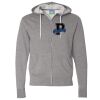 Unisex Lightweight Full-Zip Hooded Sweatshirt Thumbnail