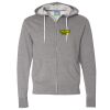 Unisex Lightweight Full-Zip Hooded Sweatshirt Thumbnail