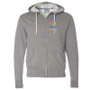 Unisex Lightweight Full-Zip Hooded Sweatshirt Thumbnail
